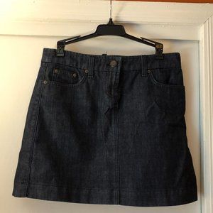 J. Crew Denim Mini Skirt